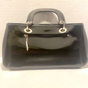 Beijo- Black Patent Handbag- Like New